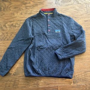 Patagonia 40th Anniversary Organic Cotton Diamond Quilted Snap T Pullover